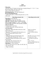 Giáo án lớp 2-Tuần 11,12,13,14