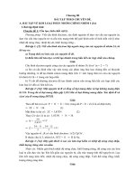 Chuyên đề I.BẦI TẬP VỀ KIM LOẠI PHÂN NHÓM CHÍNH NHÓM I (IA)