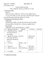 GIÁO ÁN HOẠT ĐỘNG NGLL LỚP 7