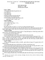 đề thi hsg hà nội