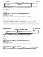 Kiem tra 15 Tin 8 Lan 1 - Hay