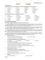 11cb- UNIT 13- PRACTICE TEST