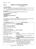 Giáo án ngữ văn9