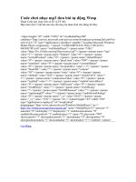 Code chơi nhạc mp3 đơn bài tự động WmpST