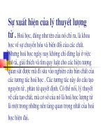 Bài giảng Hóa lượng tử