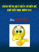 Bài 26.SINH SẢN SINH DƯỠNG TỰ NHIÊN