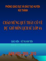 LS4: QUANG TRUNG ĐẠI PHÁ QUÂN THANH