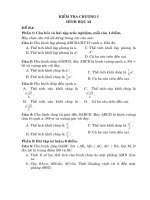 Hinh hoc 12 - DE KIEM TRA CHUONG I