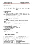 Tiết 3-4 Đại 10NC