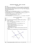 Đ.AĐỀ KTHÌNH 11B5-22/9/10