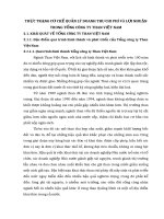 THỰC TRẠNG CƠ CHẾ QUẢN LÝ DOANH THU CHI PHÍ VÀ LỢI NHUẬN TRONG TỔNG CÔNG TY THAN VIỆT NAM