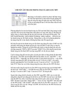 Chuyển âm thanh trong file flash sang mp3