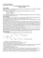 Đề Thi HSG 12 Năm 2008-2009