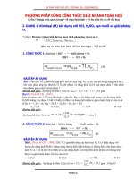 bai tap hoa hay nhat de