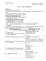 Giáo án tin học tuần 5 hay nhất