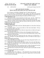 Quy tắc ứng xử trong nhà trường