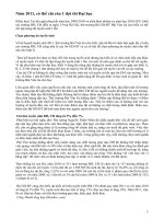 NĂM 2011 ĐH-CĐCÓ THỂ CHỈ THI 1 ĐỢT