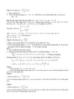 Câu 1 đê thi đại học (Sử dụng Viét)