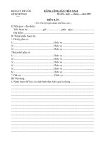 BIEN BAN CHI BO NGHE DOAN THE BAO CAO