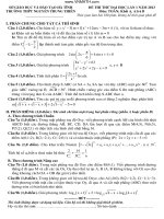 ĐỀ THI THỬ ĐẠI HỌC LẦN 1 NĂM 2013 TRƯỜNG THPT NGUYỄN TRUNG THIÊN Môn: TOÁN; Khối A, A1và B