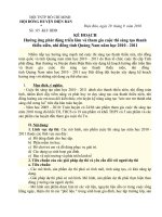 KH hưởng ứng triển lãm cuộc thi sáng tạo TTN năm học 2010 - 2011