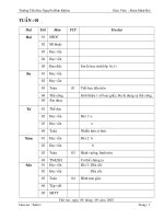 giáo án môn TNXH 1