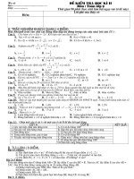 Kiểm tra HK 2 Toán 9