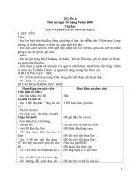 Tuần 4 Lớp 4(Buối 1 - chuẩn)