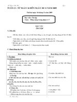 Giáo Án Lớp 1CKTKN T13