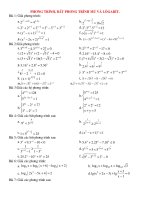 Phương trình,bất phương trình mũ,lôgrit