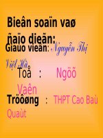 tiết 92: Thực hành các phép tu từ