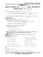 Hot Dai so to hop , xac suat