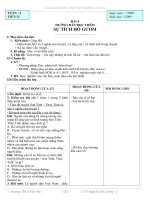 GIÁO ÁN VĂN 6 - TUẦN 4 - 3 CỘT