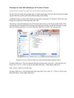 Dọn dẹp rác máy tính nhanh gọn với System Cleaner