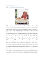 5 ĐIỀU CẤM KHI CHĂM SÓC TRẺ