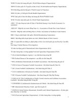 viết tắt các tổ chức quốc tế