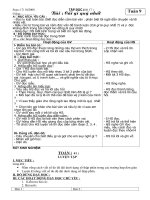 Giao an lop 5 tuan9, 10