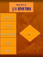 H8- Hình thoi