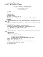 VAN KIEN DAI HOI LIEN DOI NAM HOC 2010-2011