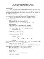 CHUYÊN ĐỀ TOÁN CASIO - HAY- 2010