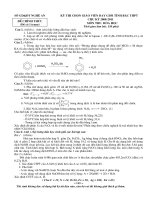 Đề GVG Hóa chu kỳ 2008 - 2010