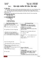 Giáo an toán 6 cả năm