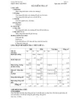 Kiểm tra 1 tiết 11
