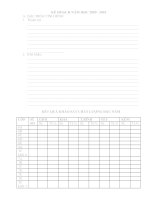 MẪU SỔ KẾ HOẠCH TỔ CM