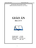 Giao an dia 9 hay ca nam