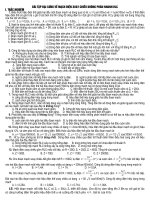 Đại cương về dòng điện xoay chiều