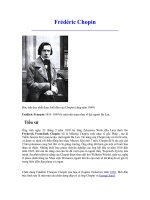 Nhạc sĩ Frédéric Chopin người Ba Lan (1810–1849)