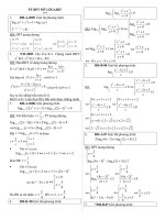 Đề TSĐH 2002-2009  PT-HPT-BPT mũ,log + lờigiải  (.doc)