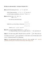 Lớp 8 - đề ôn mục đích thi chuyên