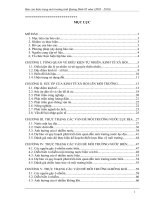 Hien trang moi truong QB 5 nam 